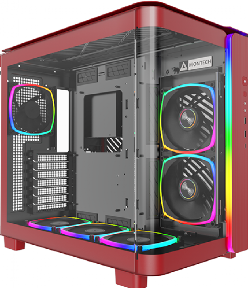 Montech King 95 Pro Rood - Midtowermodel