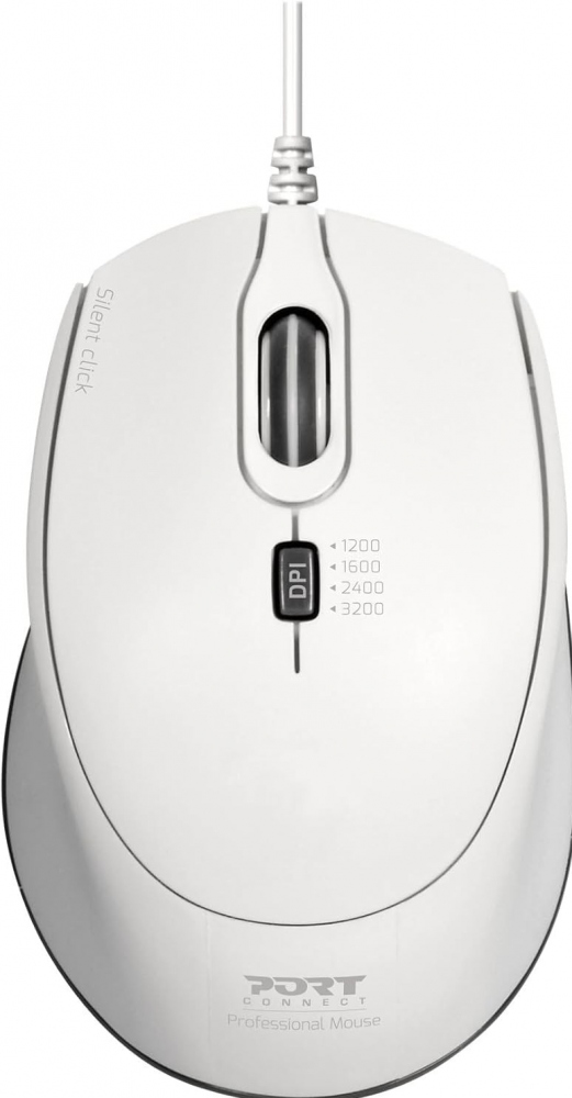 Port Designs USB Silent Mouse - Muis