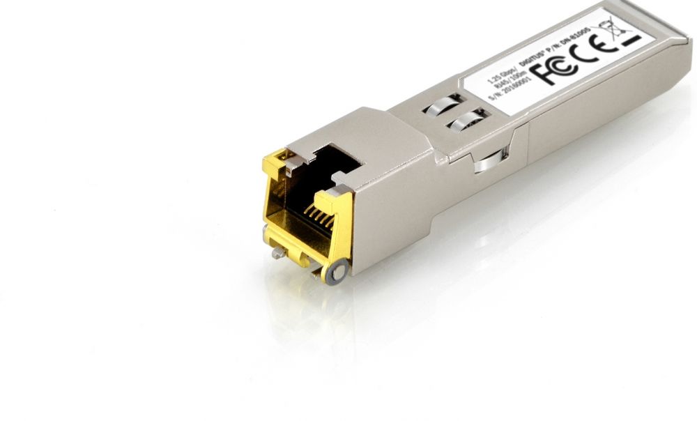 SFP module DIGITUS 10/100/1000Base-T tot 100m