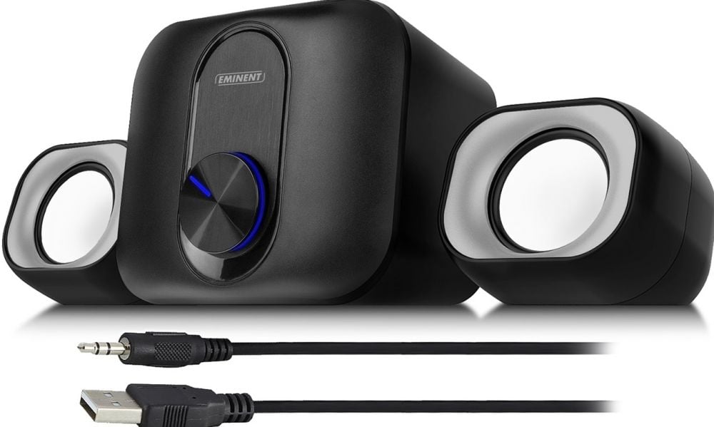 SPEAKER SET 2.1 USB POWERED. 1 stk