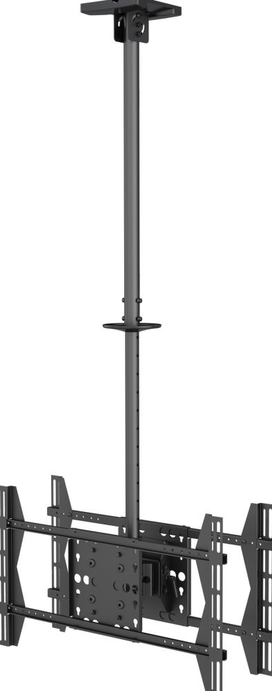 EQUIP Equip plafondmontagebeugel 32"-65" Flat Screen zwart Dual