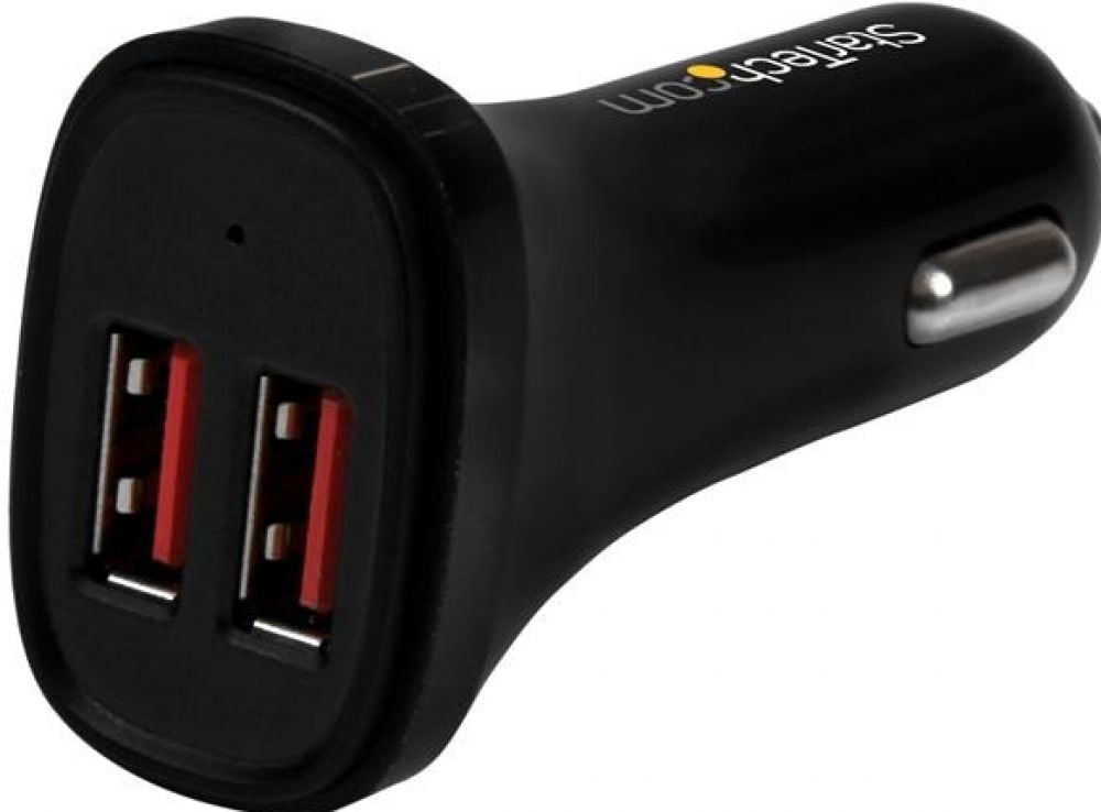 StarTech.com Dubbele USB autolader - dual USB