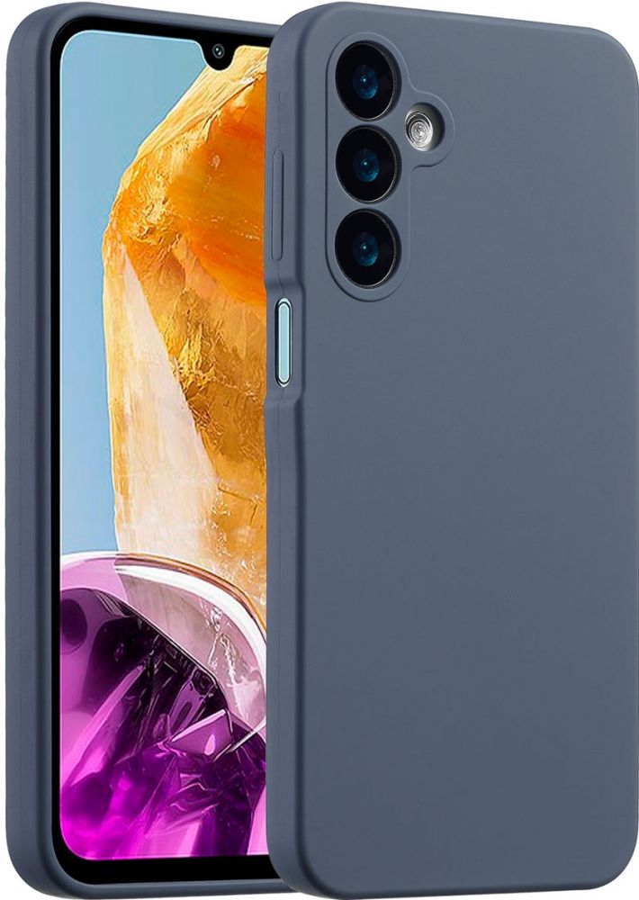Accezz Liquid Silicone Backcover Samsung Galaxy A16 (5G) - Donkerblauw