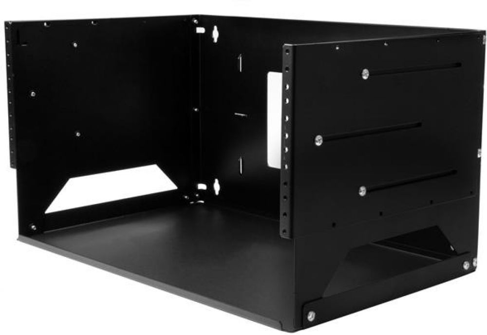 StarTech.com Wand monteerbaar server rack - ingebouwd schap