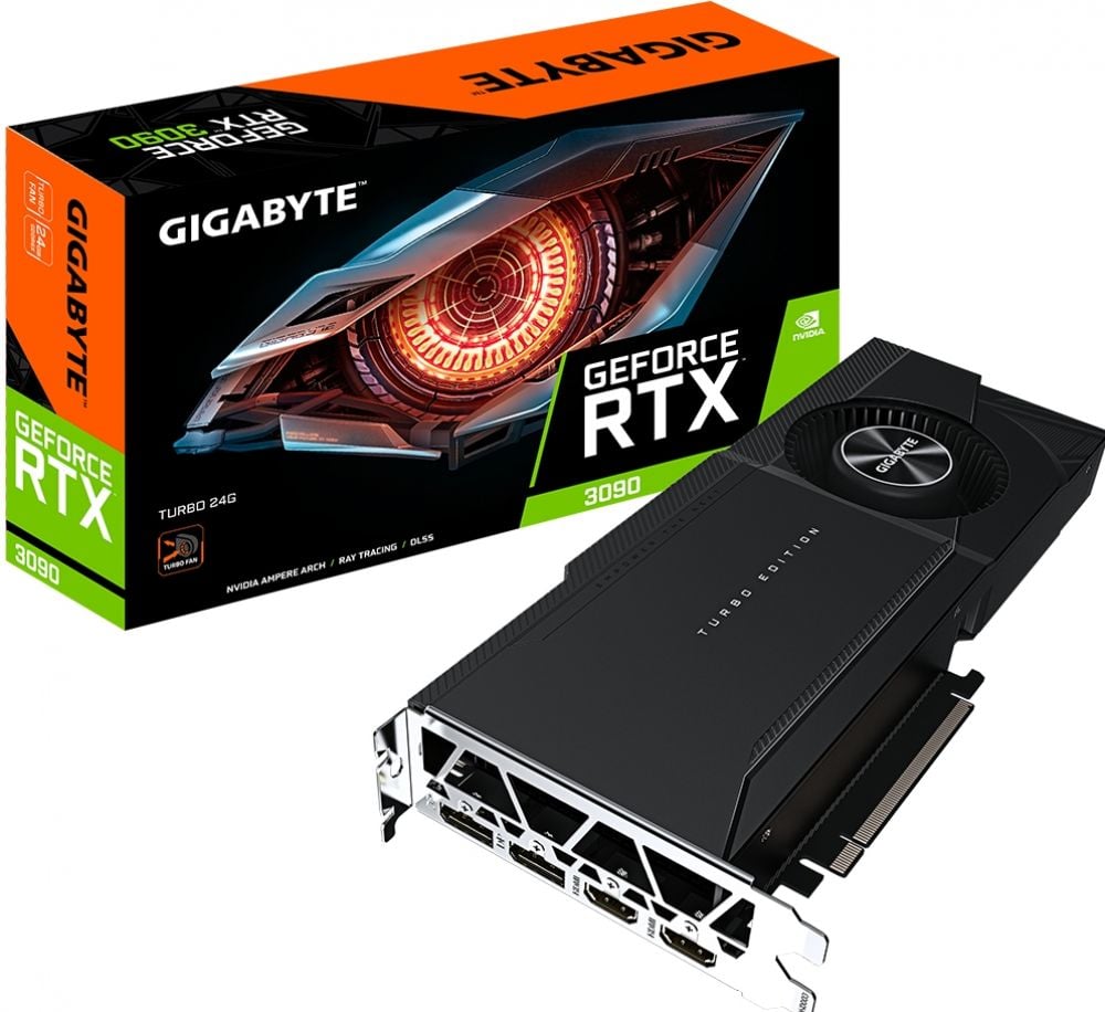 GIGABYTE GeForce RTX 3090 Turbo 24G - Videokaart