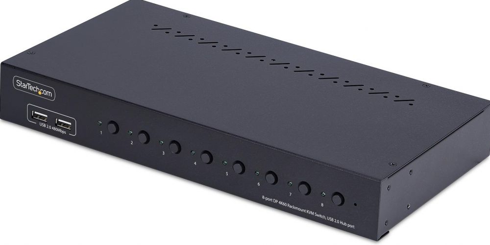 STARTECH 8-Port DisplayPort KVM Switch