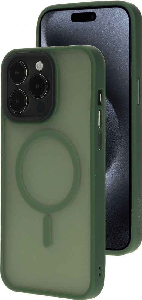 Hardcover met Corner Protection en geschikt voor MagSafe voordelen: + Transparante frosted afwerking: frisse uitstraling en tijdloos ontwerp + MagSafe