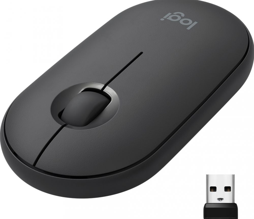 Logitech Pebble M350 Draadloze muis - Graphite