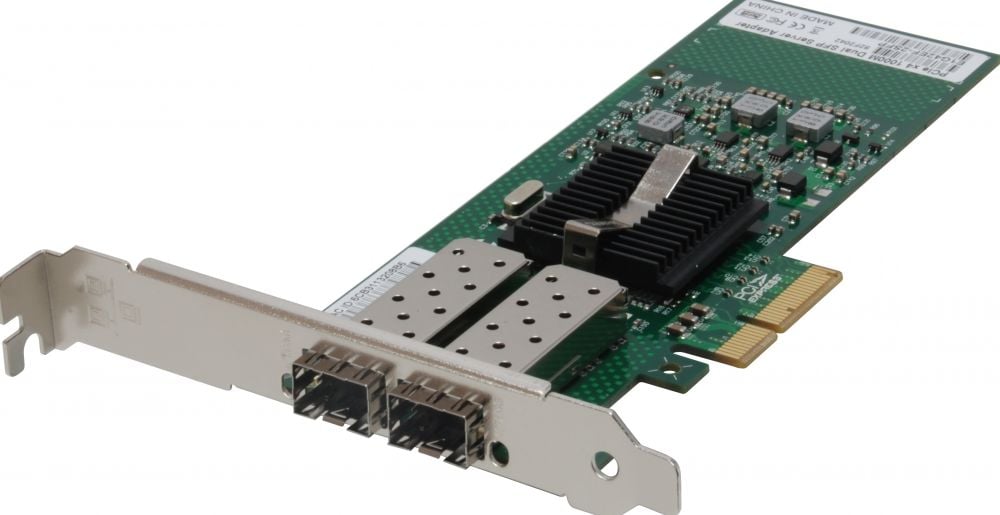 Equip GNC-0122 Gigabit Fiber PCIe Network Card  Dual SFP  PCIe x4
