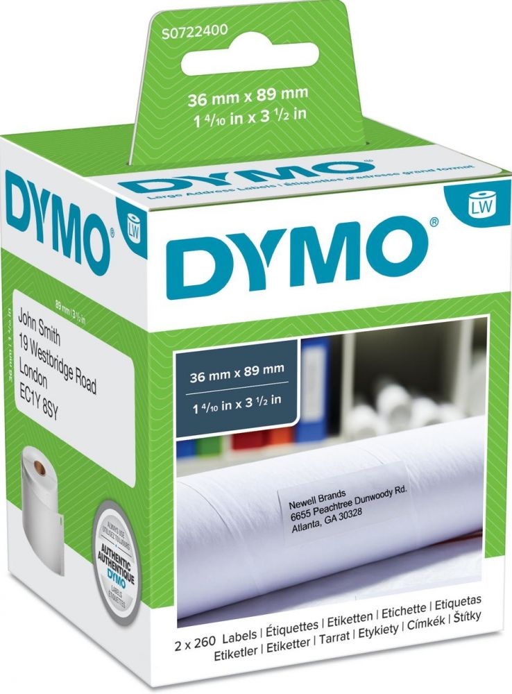 DYMO Dymo Labelwriter Etiket - Adressering etiketten