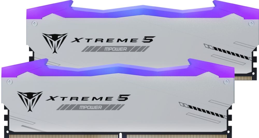 Patriot 48 GB DDR5-8000 (2x 24 GB) Dual-Kit werkgeheugen PVXR548G80C38KM, Viper Xtreme 5 MPower RGB, XMP 3.0