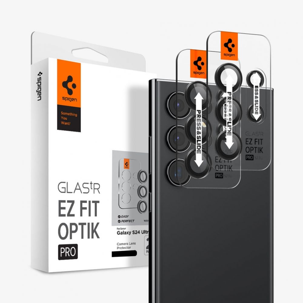 Spigen GLAS.tR EZ Fit Optik Pro - Lensbeschermer voor mobiele telefoon
