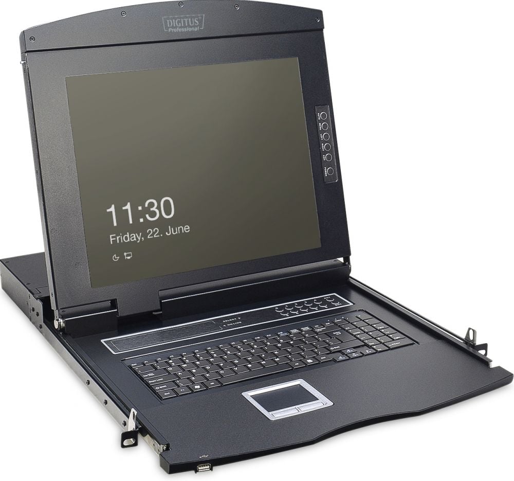 Digitus Professional DS-72210-2GE - KVM-console met KVM-schakelaar