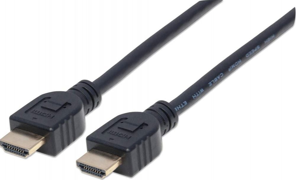 Manhattan HDMI-Kabel 4k@60Hz CL3 zert. afgeschermd 1m