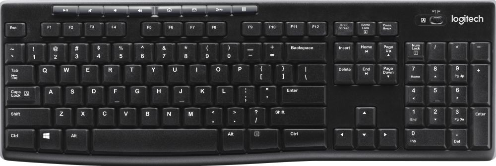 Logitech Wireless Keyboard K270 - Toetsenbord