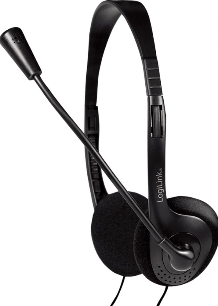 LogiLink Headset stereo umweltfreundlich verpackt connector