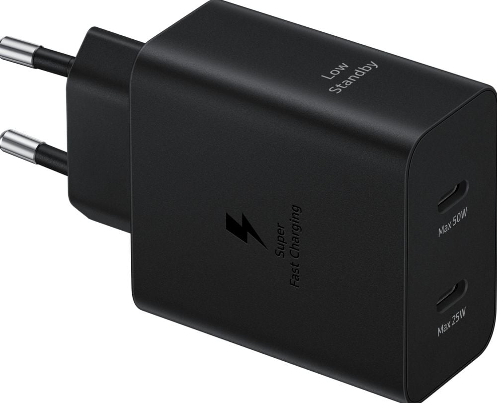 Samsung 50W Power Adapter Duo Black