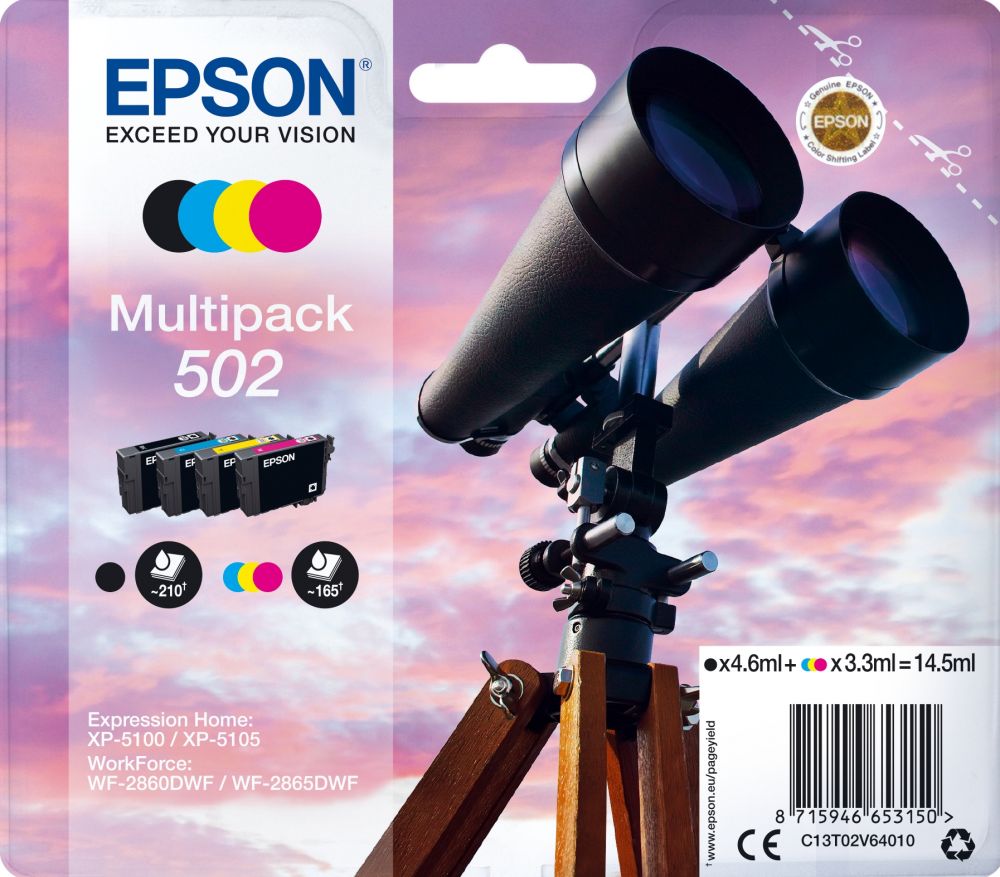 Epson 502 Multipack - Inktcartridge