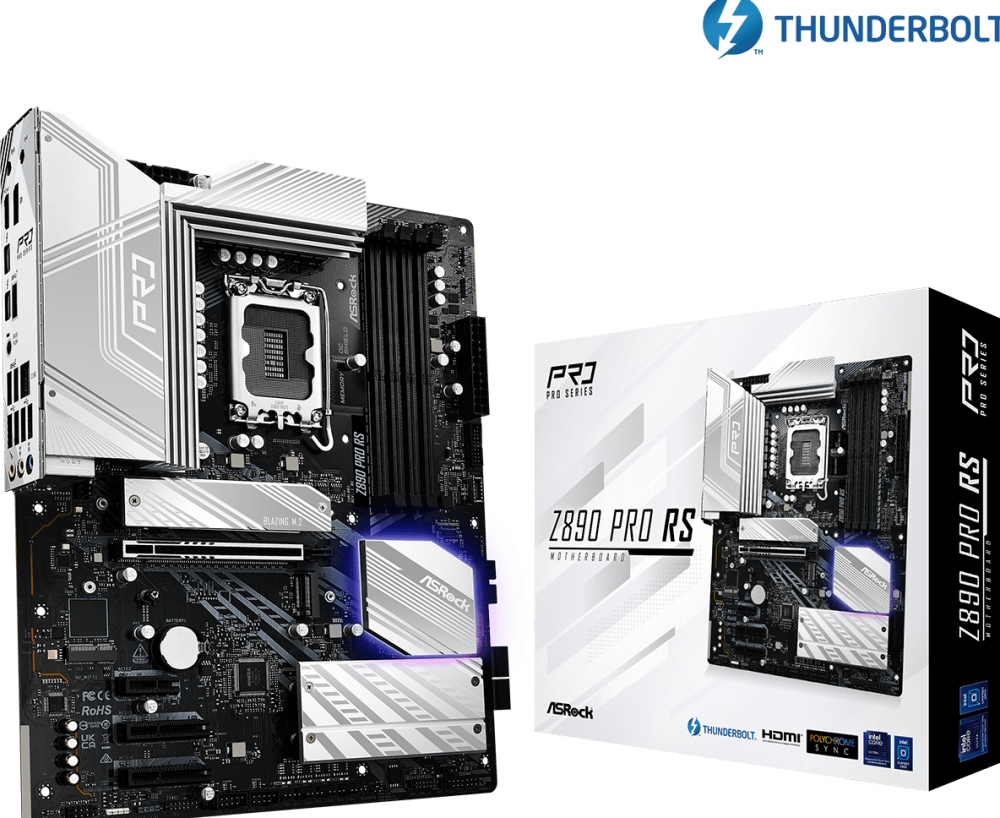 ASROCK Z890 PRO RS - Moederbord