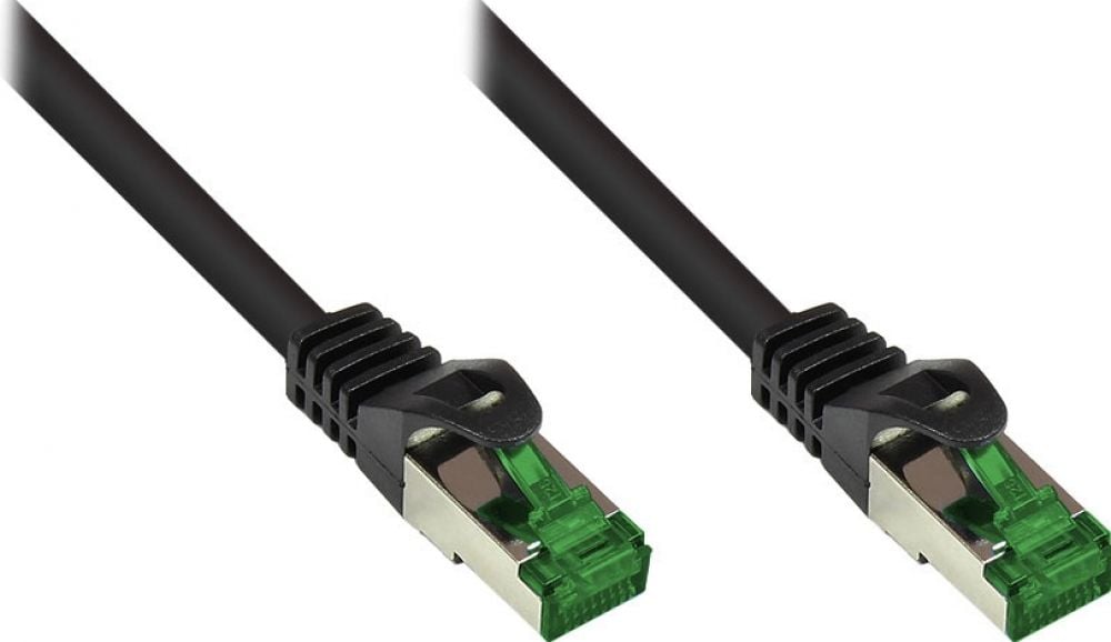 Good Connections Cat.6A Patchkabel Outdoor HF zwart 3m