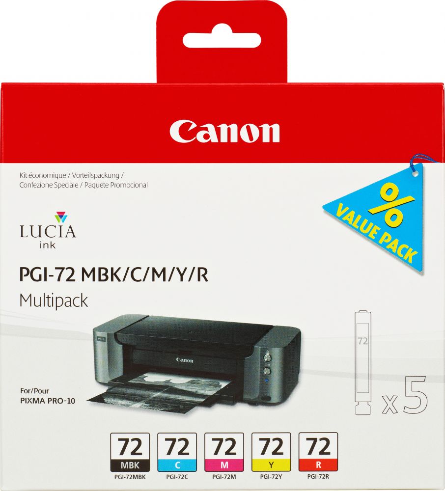Canon PGI-72 MBKCMYR Multipack - 5