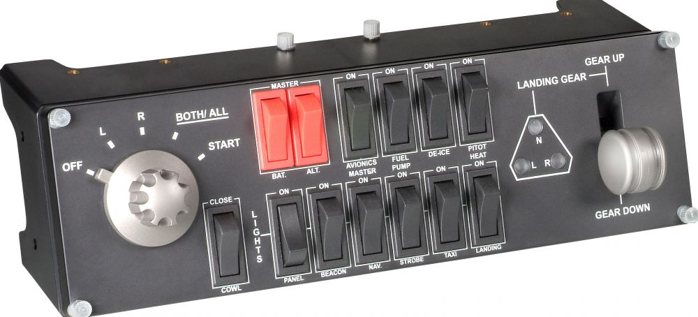 LOGITECH Logitech Flight Switch Panel - Instrumentpaneel voor vluchtsimulator