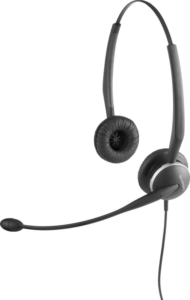 Jabra GN 2100 Flex-Boom Duo - Headset