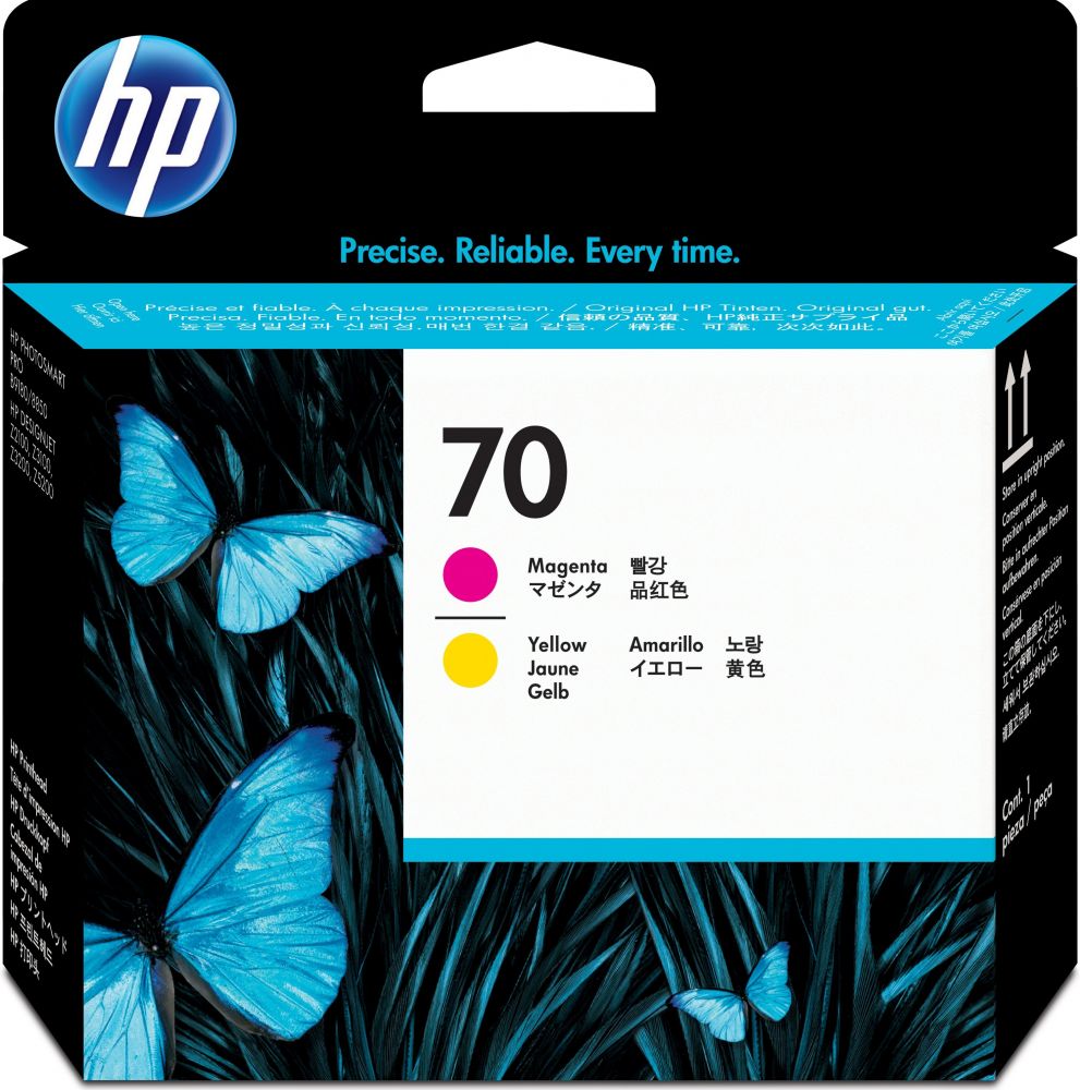 HP 70 - Geel, magenta