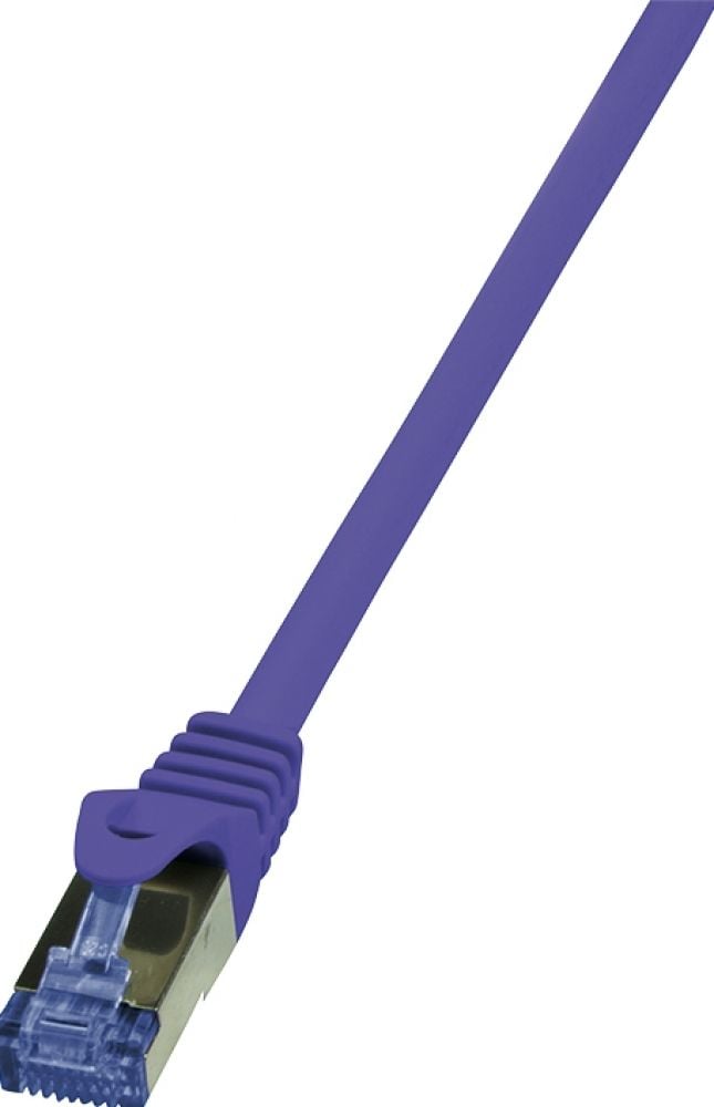 Cable Logilink Patch Cat6a S/FTP 2m Violet PrimeLine, LSZH