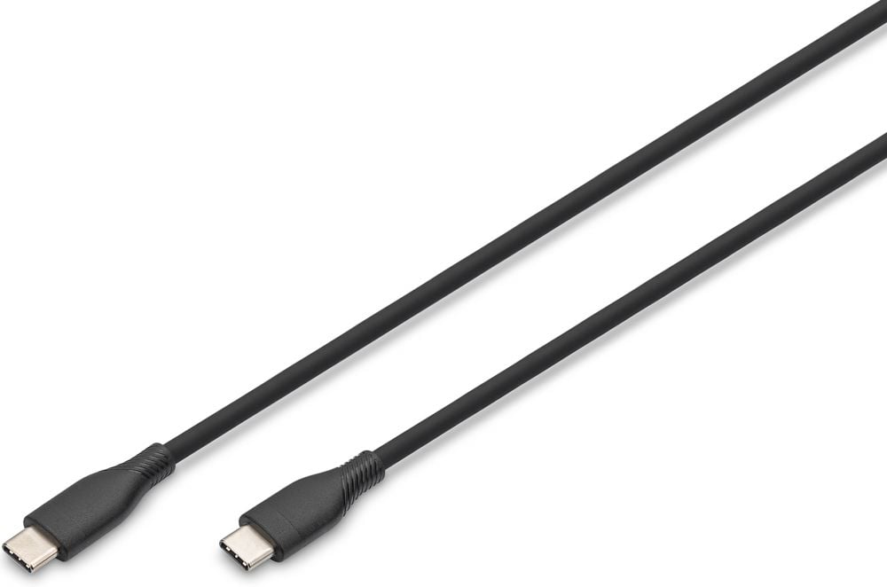 DIGITUS USB 2.0 aansluitkabel Type C -C Silicon St/St 0,5m s