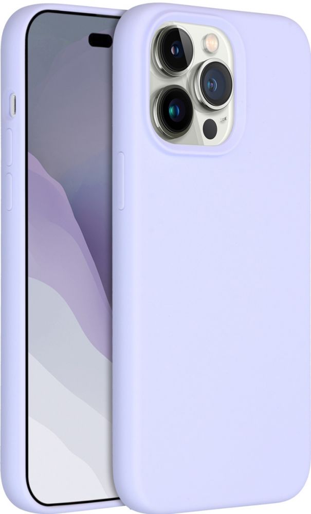 Accezz Liquid Silicone Backcover iPhone 14 Pro Max - Paars