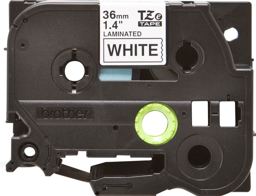 Brother TZe-261 - Zwart op wit
