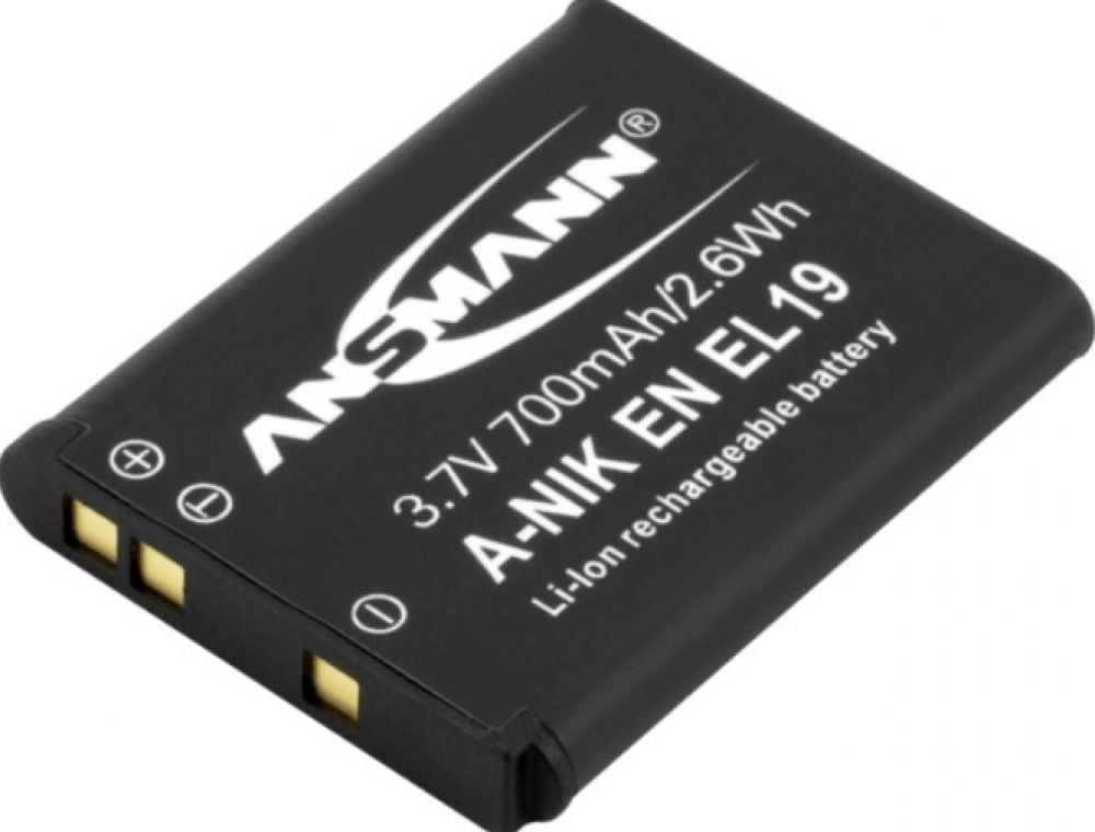 Ansmann A-NIK EN EL 19 - Batterij voor camera Li-Ion 700 mAh