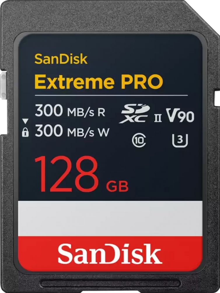 SANDISK SanDisk Extreme Pro SD UHS-II-kaart (V90) 128GB - Flashgeheugenkaart