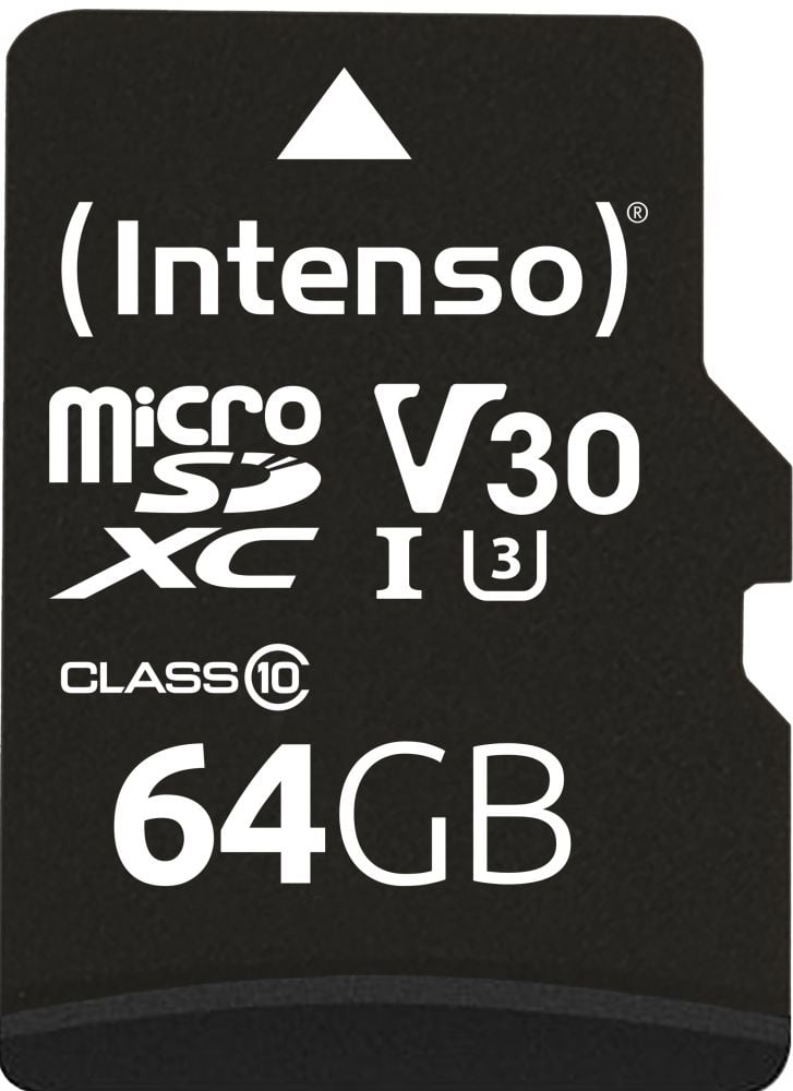 Intenso Micro SD Card 64GB UHS-I Professional
