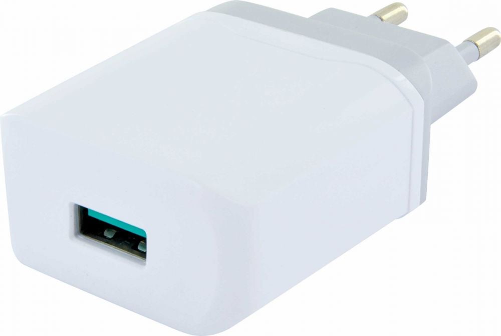 Schwaiger 230V oplader Quick Charge