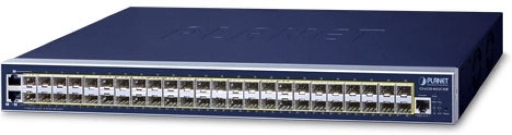 PLANET L3 46-Port GE SFP + 2Port GE TP/SFP + 4 Port 10G SFP+