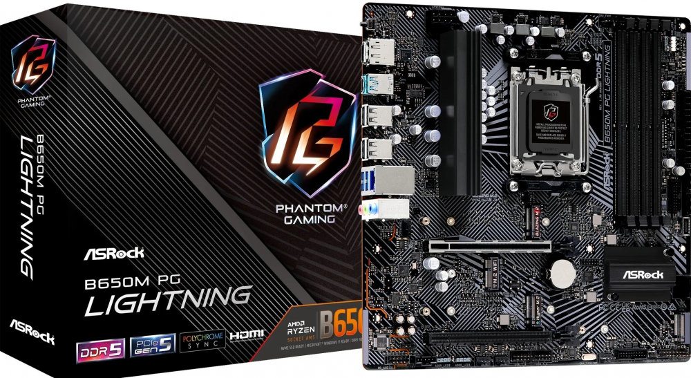 ASROCK B650M PG Lightning - Moederbord