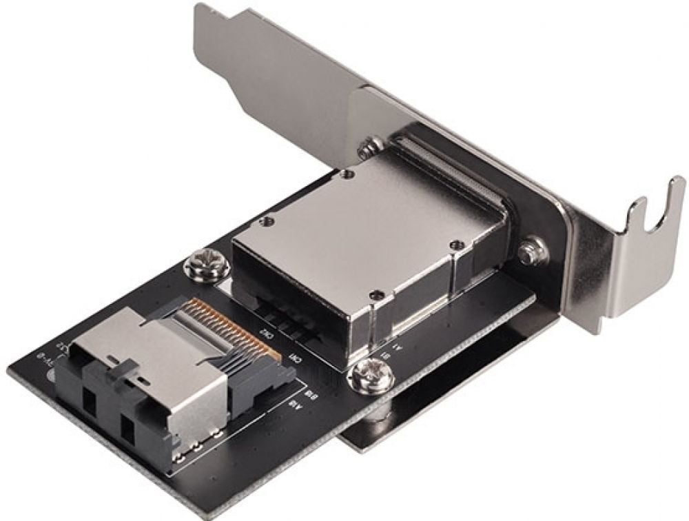 Silverstone SST-SA011 - Mini SAS SFF8087 naar SFF8088 Adapter