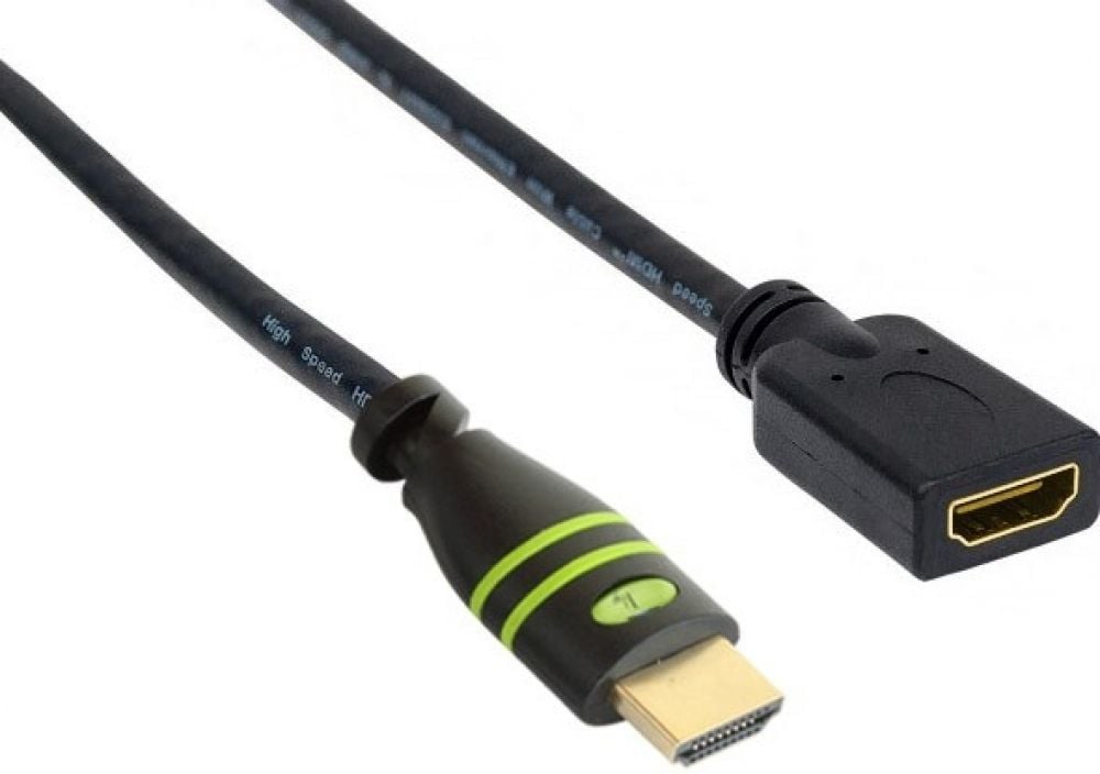 Techly High Speed HDMI Verlängerung mit Ethernet,4K@30Hz, 7,