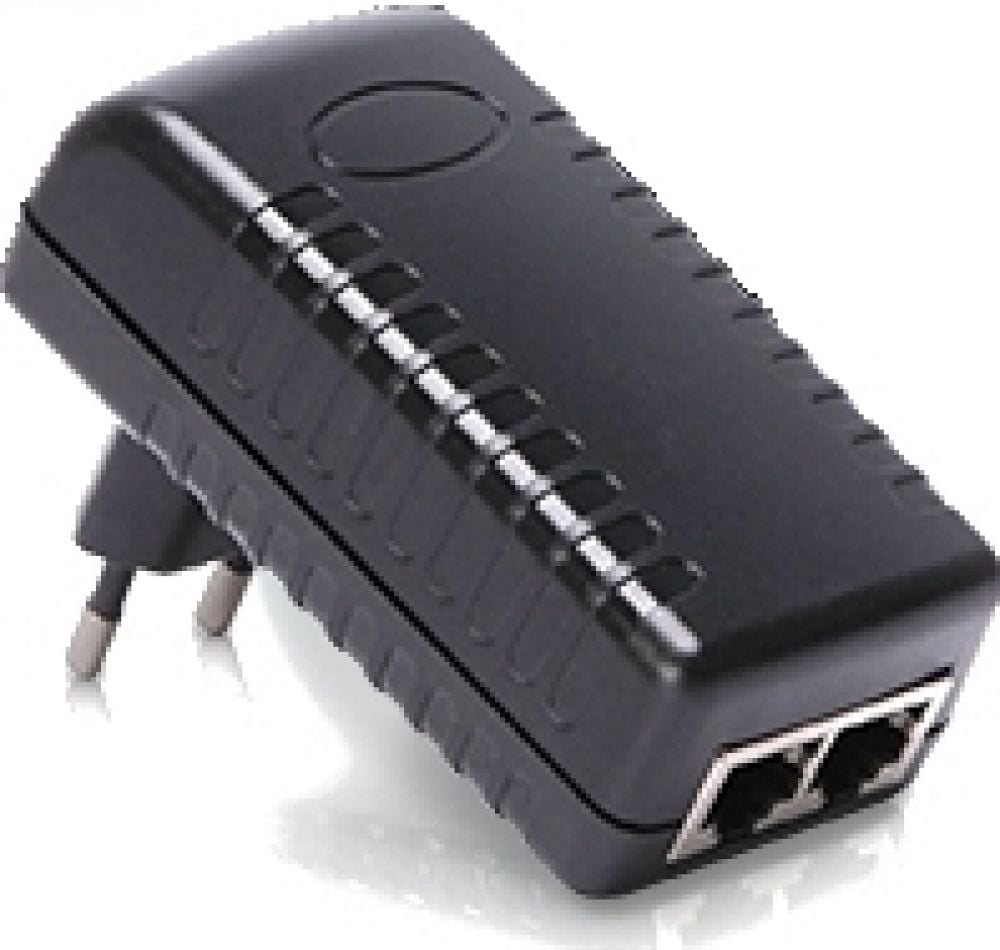Auerswald COMfortel PoE-1000, Gigabit Ethernet, 10,100,1000 Mbit/s, IEEE 802.3af, Zwart, 48 V, 100-240 V