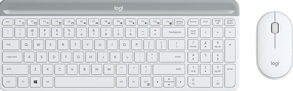 Logitech Slim Wireless Combo MK470 - Toetsenbord en muis set
