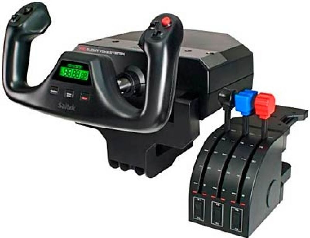 LOGITECH Logitech Flight Yoke System - Stuur en gaspook