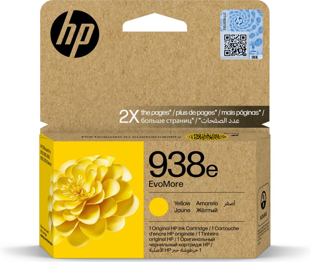 HP 938e EvoMore - Geel