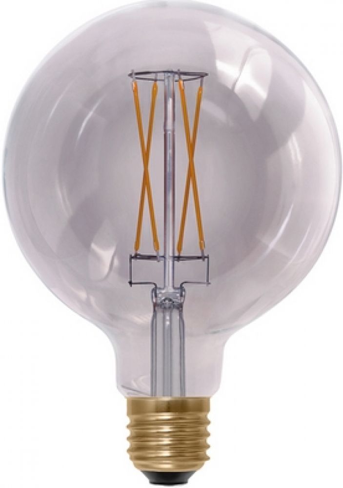Segula LED Globe 125 smokey grijs E27 5W 1900K Dimbaar