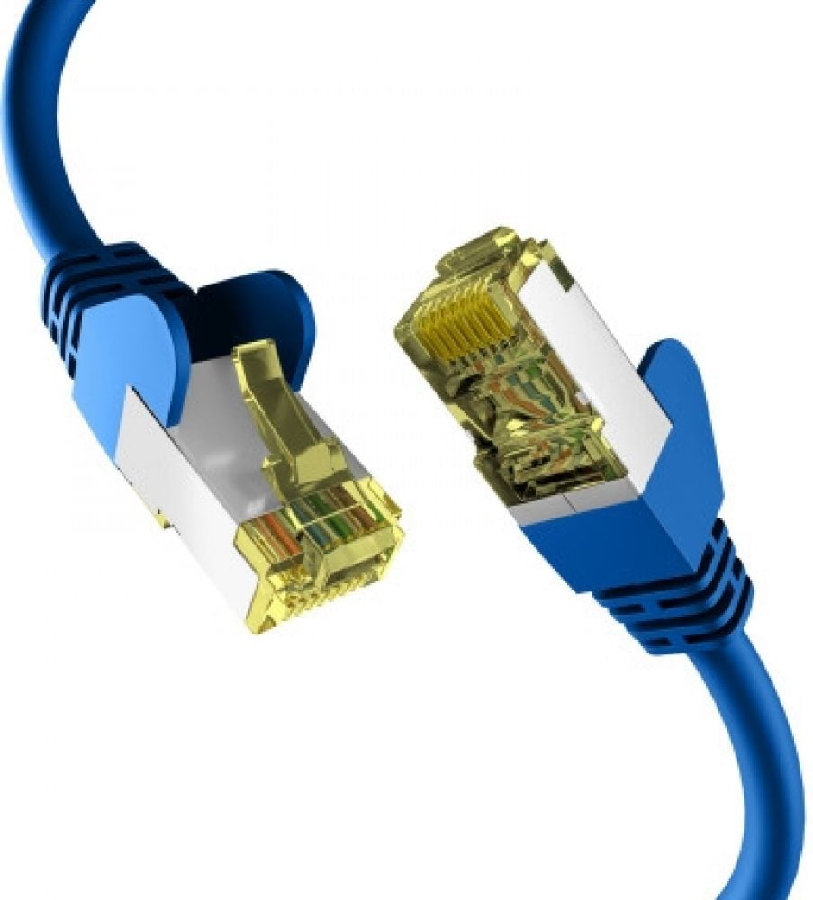 EFB CAT6a BLAU 0,15m Patchkabel S/FTP PIMF