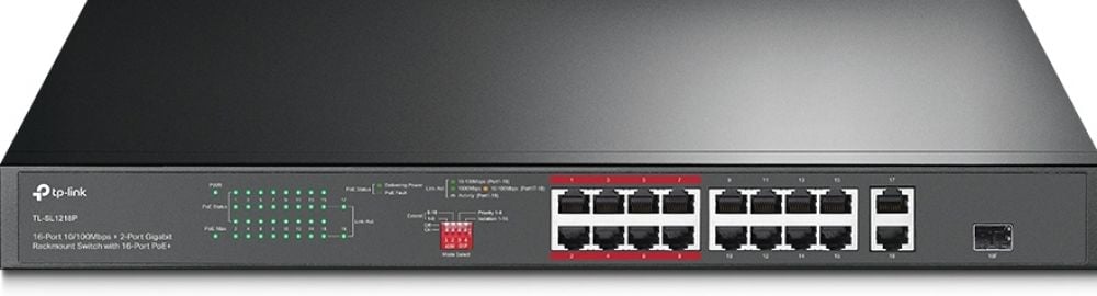 TP-Link JetStream TL-SL1218P - V1