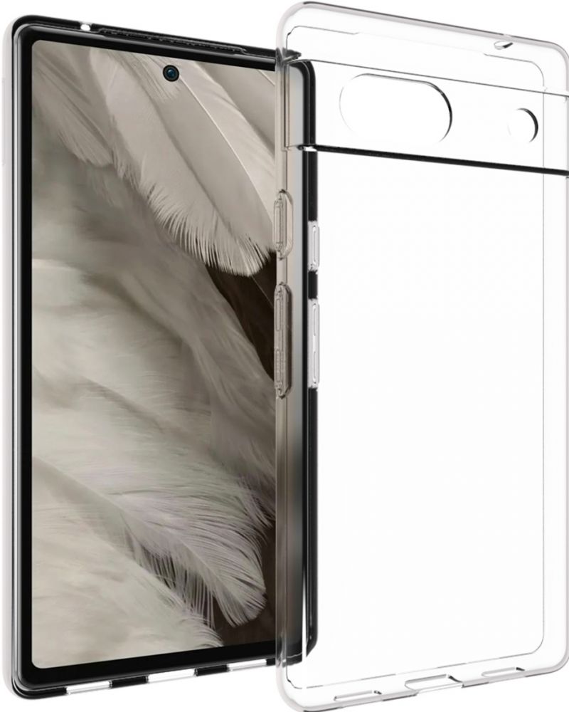 Accezz Clear Backcover Google Pixel 7a - Transparant