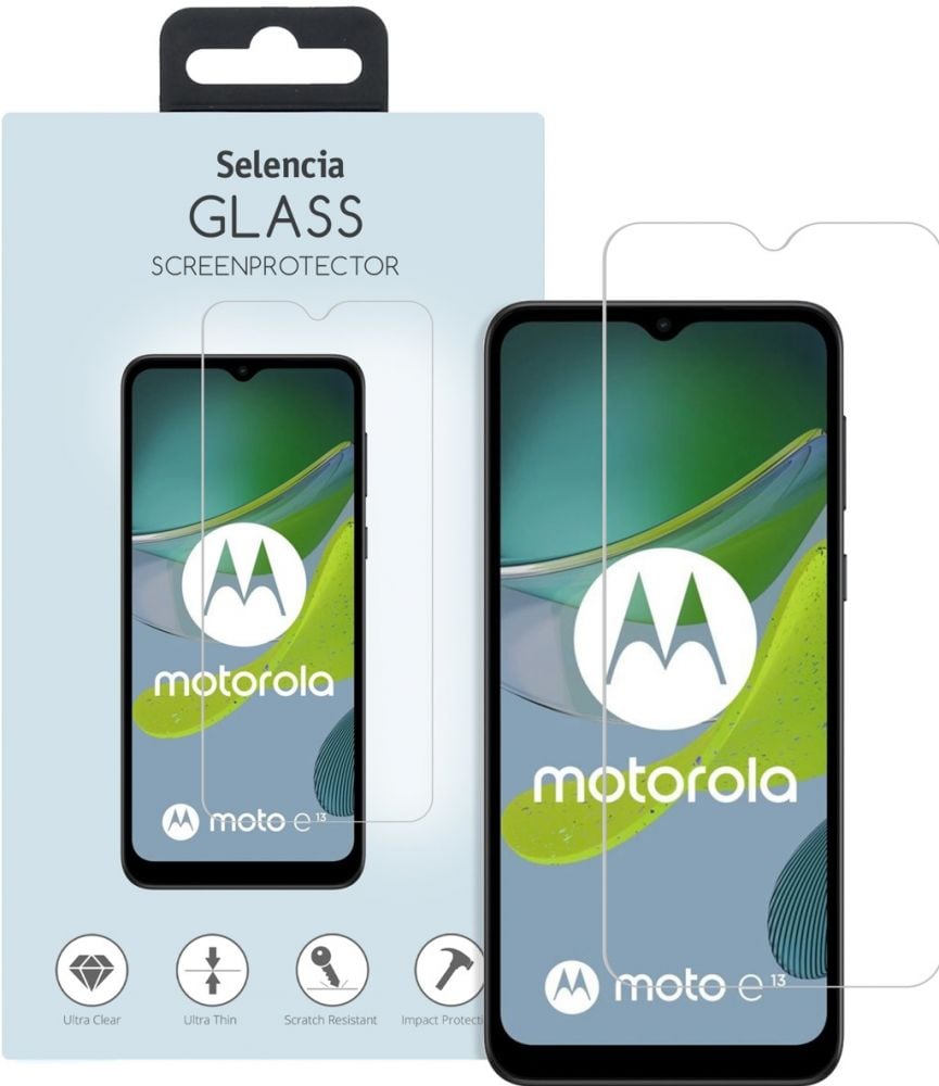 Selencia Gehard Glas Screenprotector Motorola Moto E13