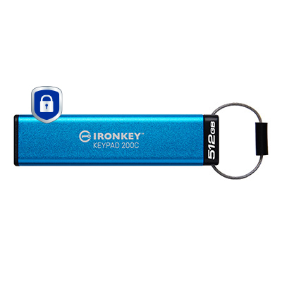 Kingston IronKey Keypad 200C 512GB - USB-Stick
